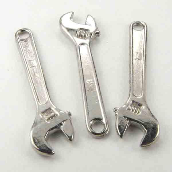 Nickel Silver Plate 31x8MM Wrench