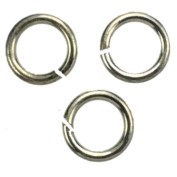 Nickel Silver Plate 5.8mm Jump Ring 19 gauge