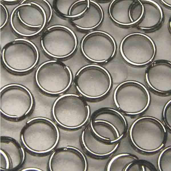 Nickel Silver Platee 9MM Split Ring