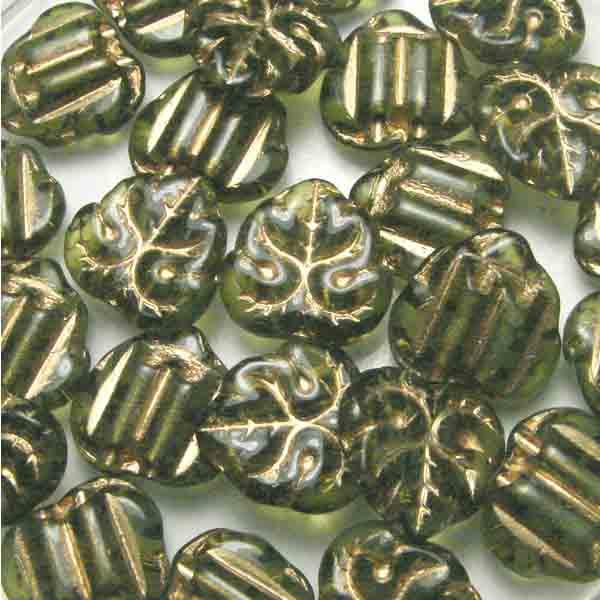 Olive 12MM Leaf Spacer
