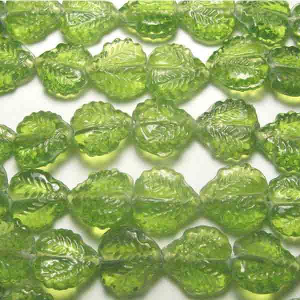 Olive 15MM Textured Leaf