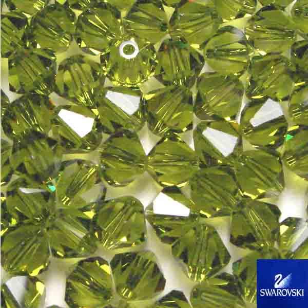 Olive 6MM Swarovski Bicone