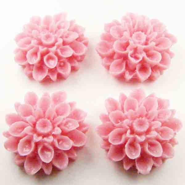 Opaque Pink 18MM Dahlia