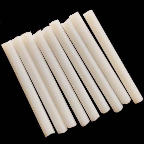 Opaque White 25x2MM Bugle