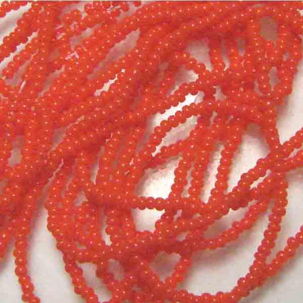Orange 18/0 Micro Seed Bead