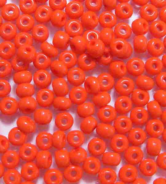 Orange 6/0 Seed Bead