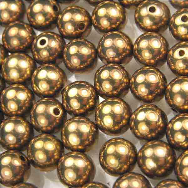 Oxidized Brass 6MM Solid Ball