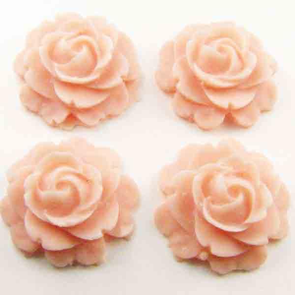 Peach 15MM Acrylic Rose