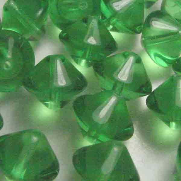 Peridot 10X12MM Smooth Bicone