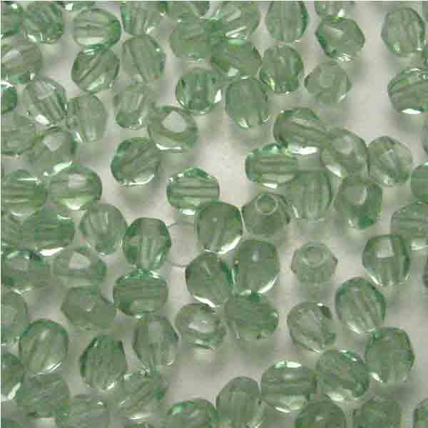 Peridot 4MM Fire Polish Bicone