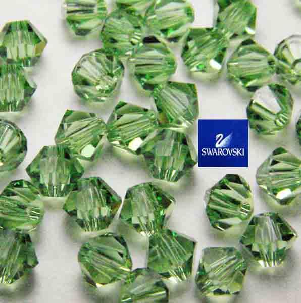 Peridot 4MM Swarovski Bicone