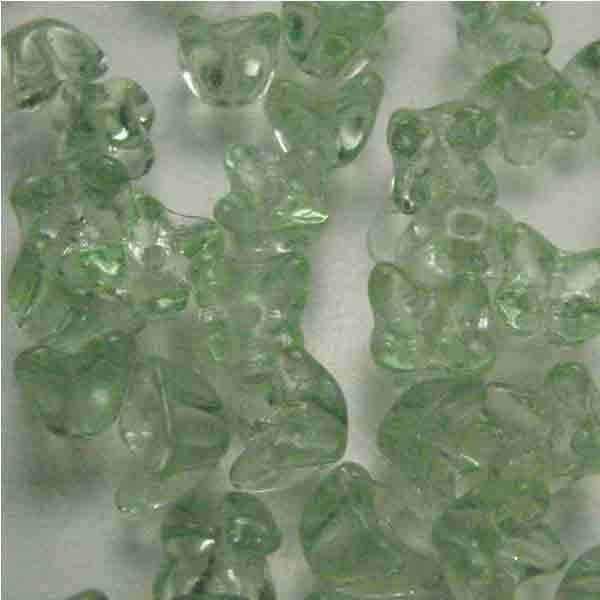 Peridot 5MM 4 Lobe Flower Blossom