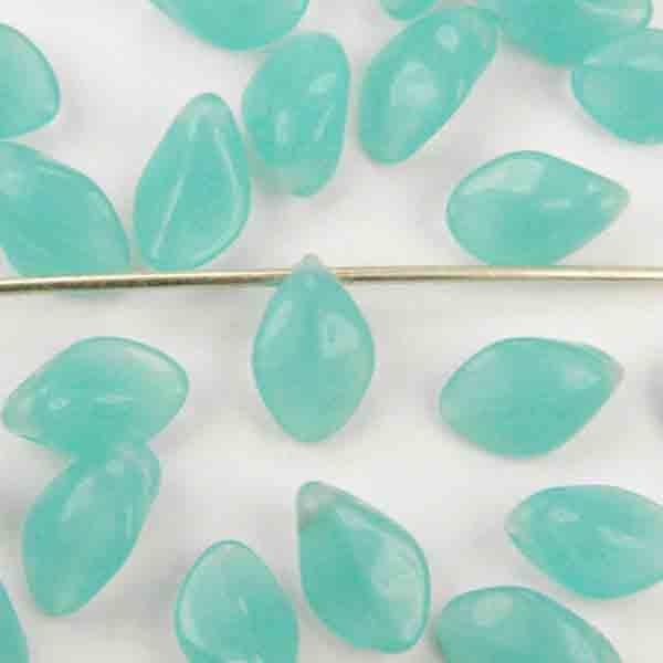 Peridot Opal Curved Petal Dagger 8X6MM