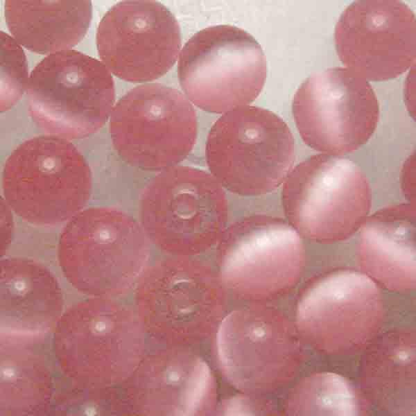 Pink 4MM Cat Eye Ball