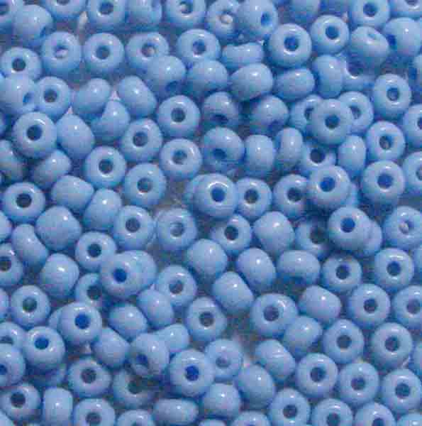 Powder Blue 6/0 Seed Bead