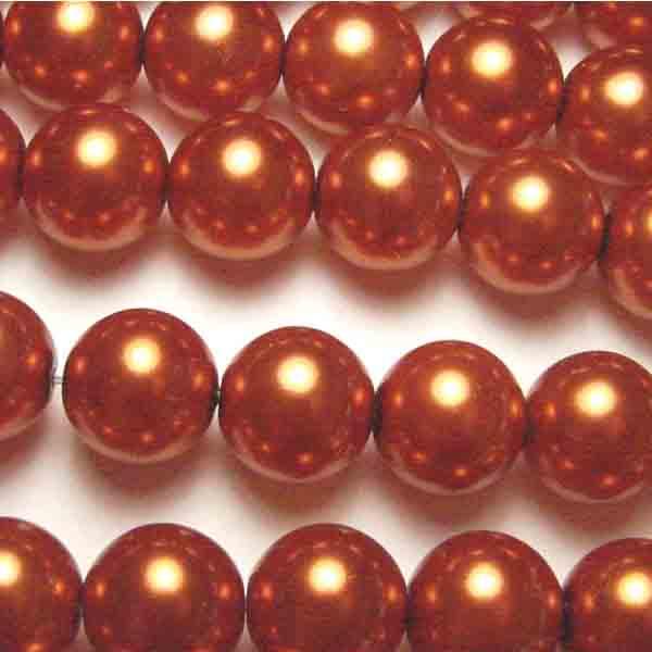 Pumpkin 12MM Pearl Ball