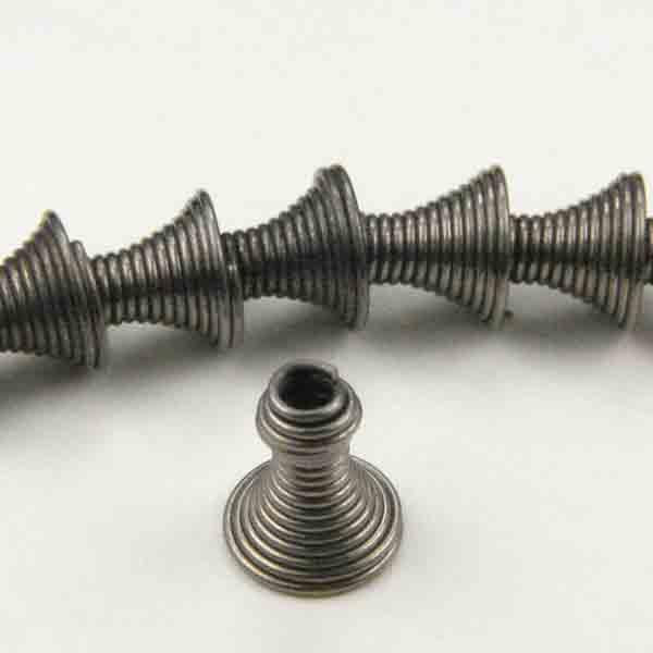 Raw Steel 7x6MM Wound Wire Cone