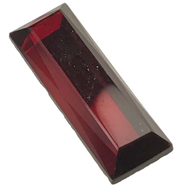 Rectangle Dark Ruby 22X8MM