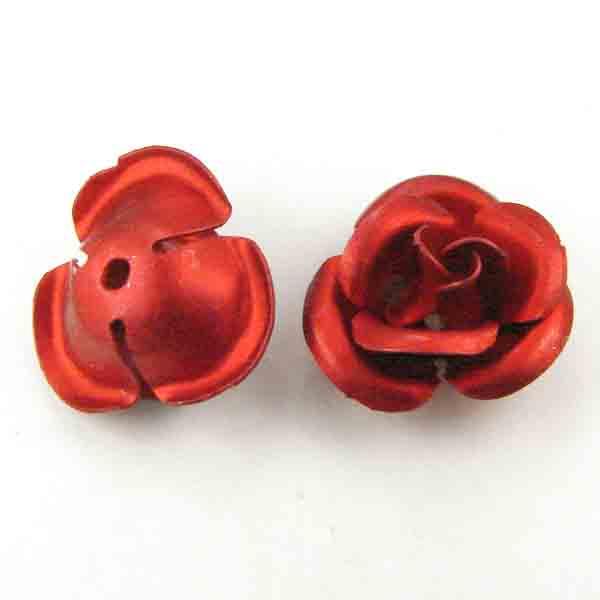 Red 10MM Aluminum Rose