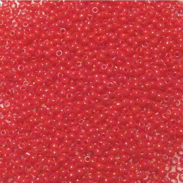 Red 18/0 Micro Seed Bead
