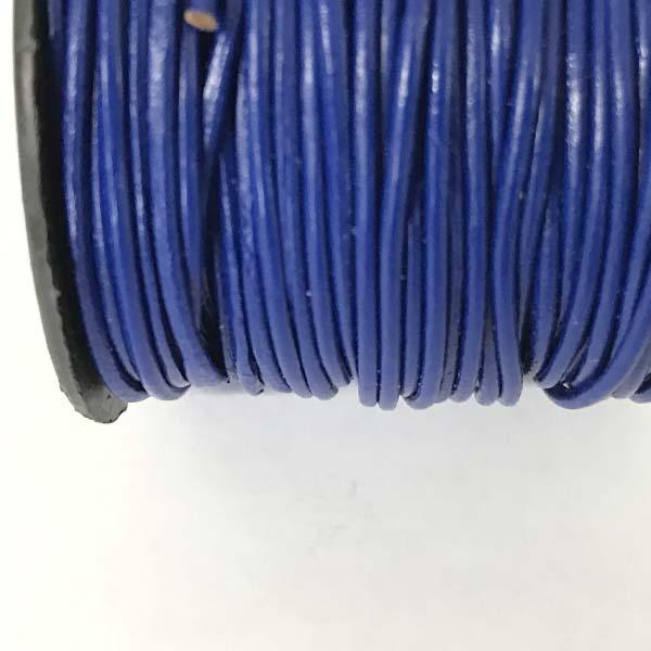 Royal Blue 1.5MM Leather Cord
