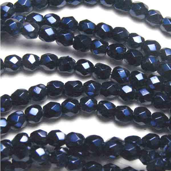 Blue Pearl 3MM Fire Polish Ball