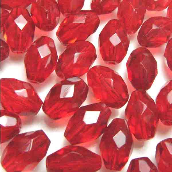 Ruby 11X7MM Fire Polish Oval