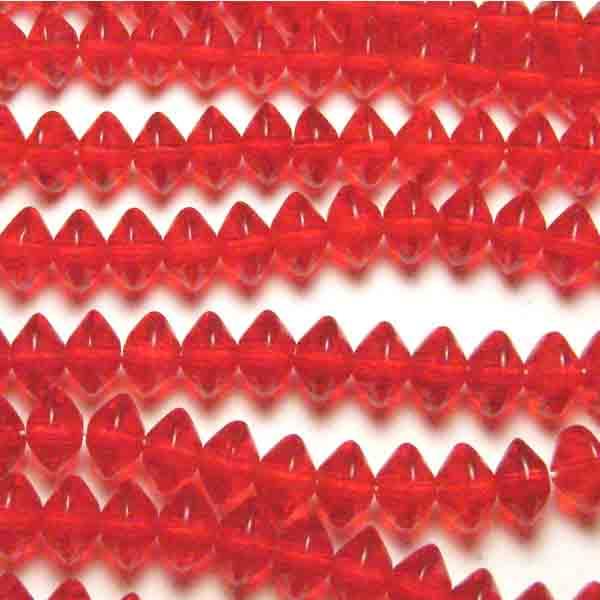 Ruby 4X5MM Smooth Bicone