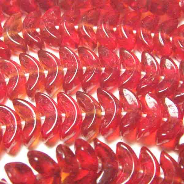 Ruby 8x4MM Crescent Wing