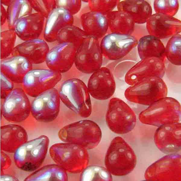 Ruby Ab 6x4MM Tear Drop
