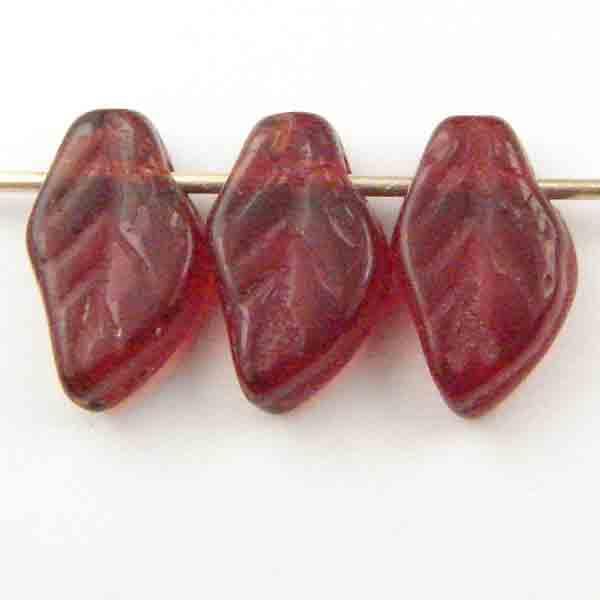 Ruby Leaf 10X6MM Leaf