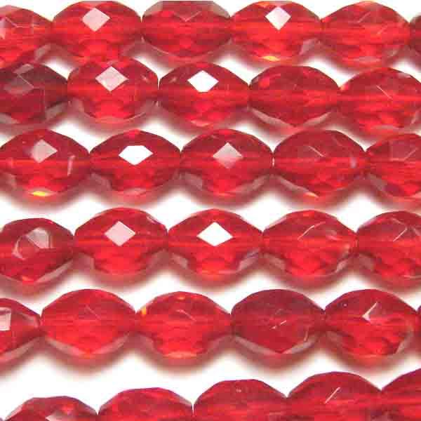 Ruby Oval 12X9MM Fire Polish Oval