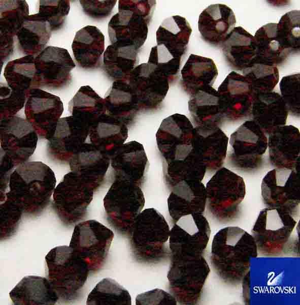 Ruby (Siam) 3MM Swarovski Bicone Art. 5328