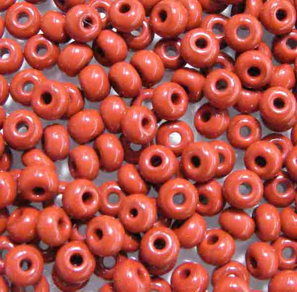 Rusty Brown 6/0 Seed Bead