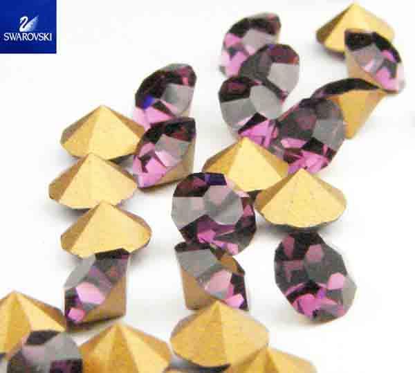 SS 20 (5MM) Amethyst Pointback Swarovski Rhinestone