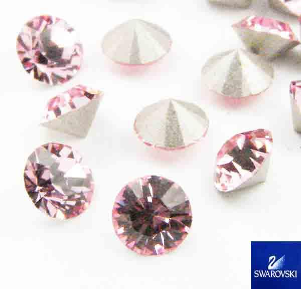 SS 20 (5MM) Light Rose Pointback Swarovski Rhinestone