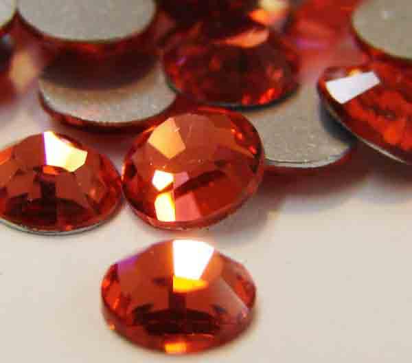 SS 30 (6MM) Padparaska Flatback Swarovski Rhinestone