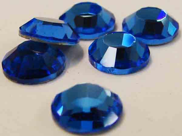 SS 30 (6MM) Sapphire Flatback Swarovski Rhinestone