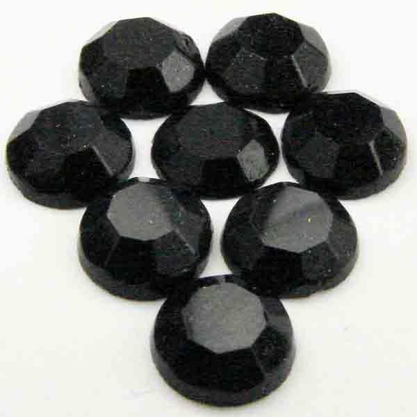 SS 34 (7MM) Jet Flatback Rhinestone