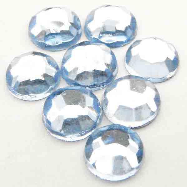 SS 34 (7MM) Light Sapphire Flatback Rhinestone