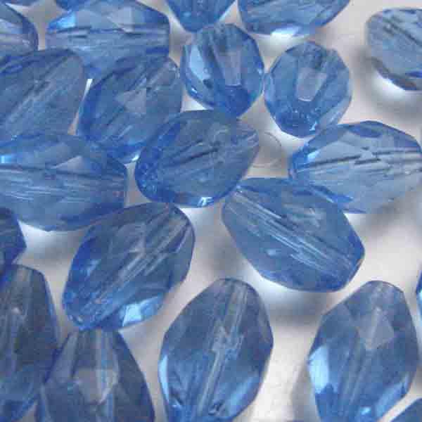 Sapphire 11X7MM Fire Polish Oval