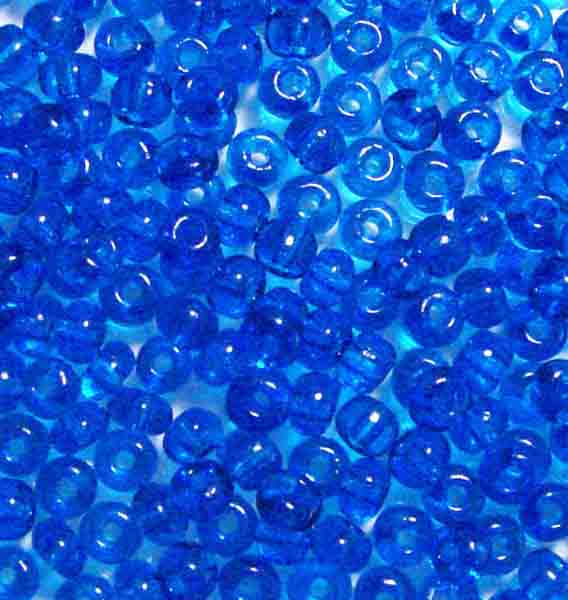 Sapphire 6/0 Seed Bead