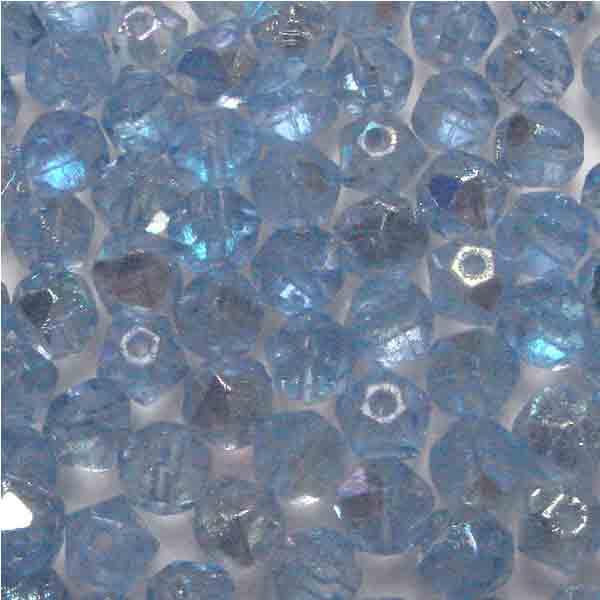 Sapphire Ab 6mm English Cut Ball