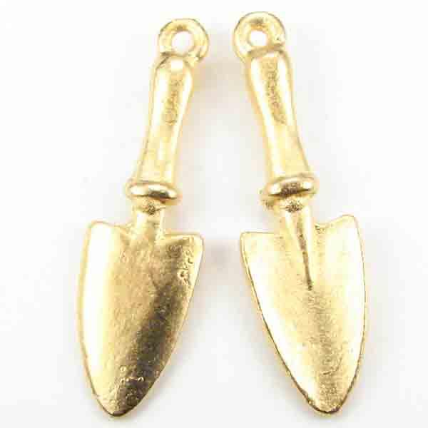 Satin Gold 27x9MM Cast Garden Trowel