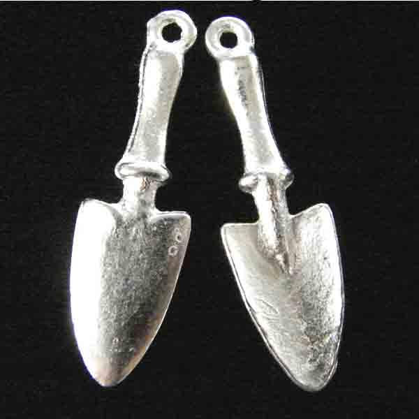 Satin Silver 27x9MM Cast Garden Trowel