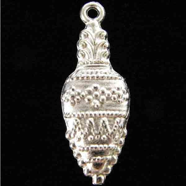 Satin Silver Plate 26X11MM Urn