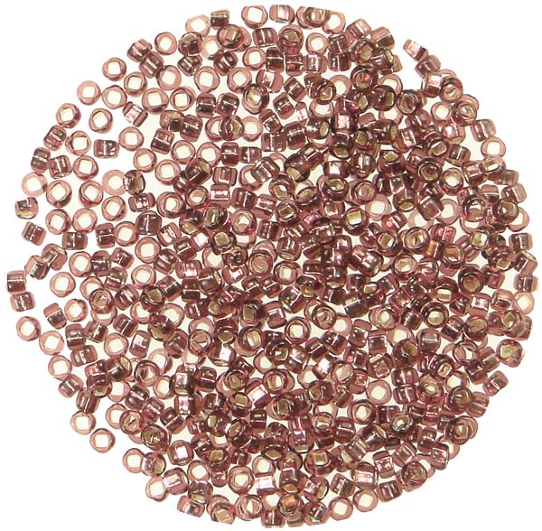 Seed Bead 14/0 Silver Lined Amethyst