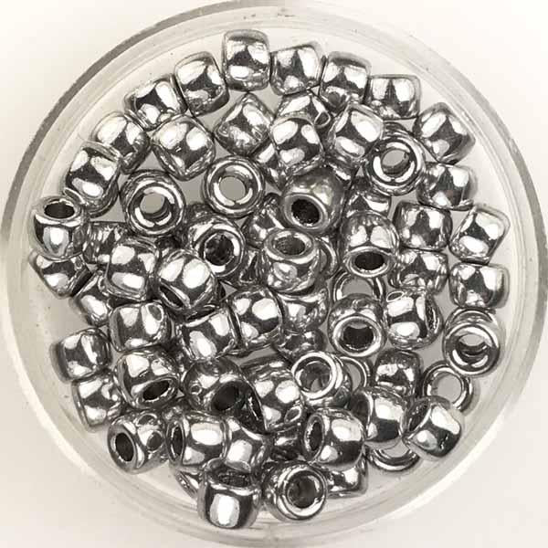Silver 7/0 Matubo Seed Bead