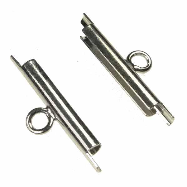 Silver Color 15MM Miyuki Slide Tube
