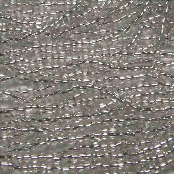 Silver Lined Crystal Seed 9/0 3 Cut Seed Bead